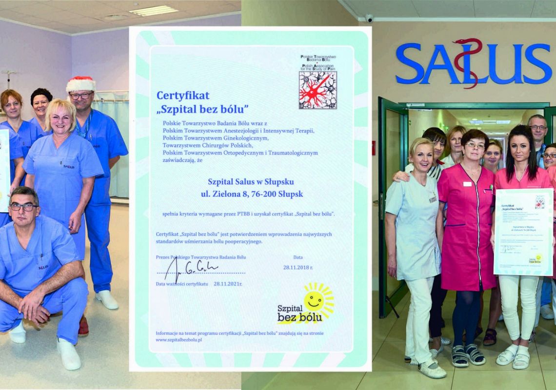 SALUS SZPITALEM BEZ BÓLU